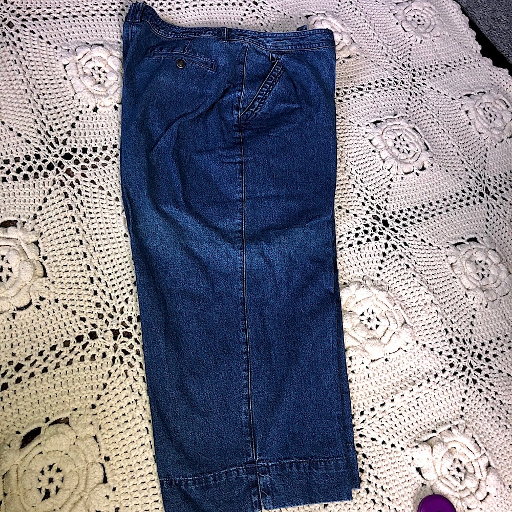 VINTAGE | STUDIO WORKS | BLUE WASH JEAN | CROPPED
